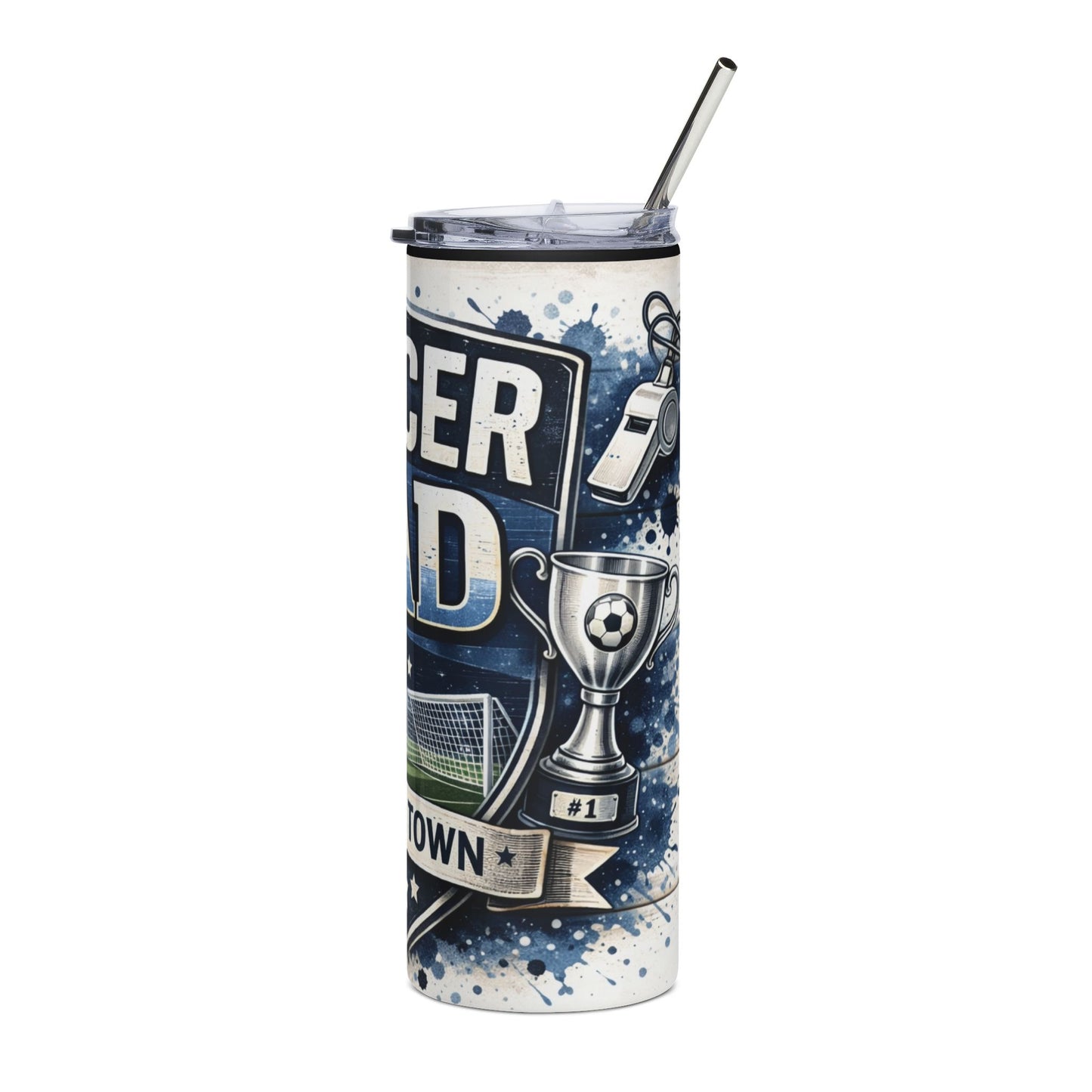 Soccer Dad 20oz Stainless Steel Tumbler – Best in Town Travel Cup
