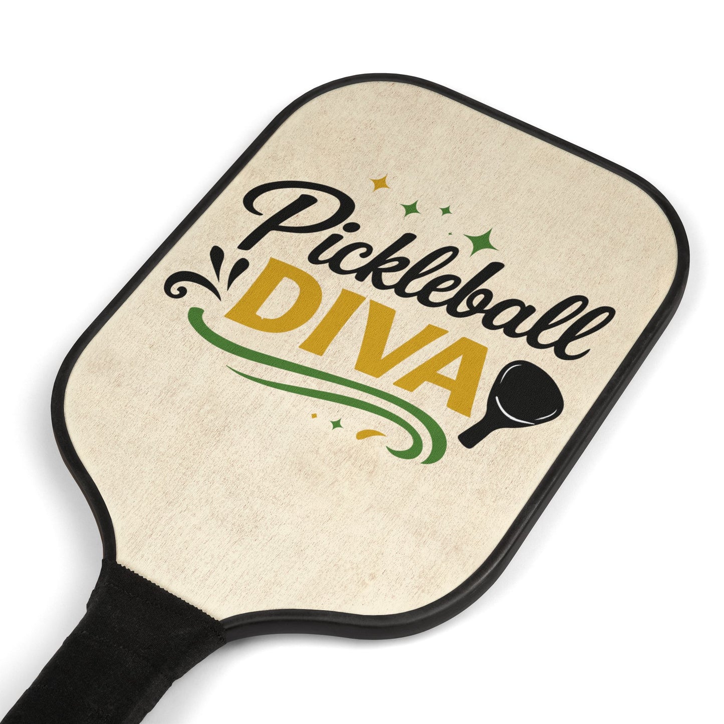 Pickleball Diva Paddle Kit – Fun Pickleball Paddle & Balls Set for Women Players