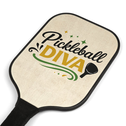 Pickleball Diva Paddle Kit – Fun Pickleball Paddle & Balls Set for Women Players