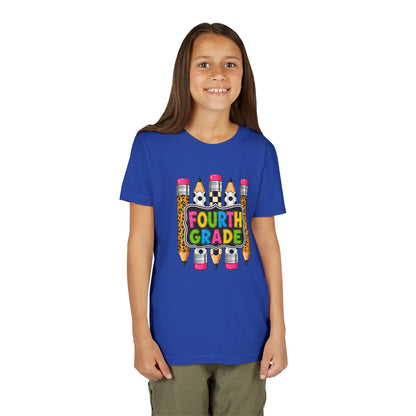 Fourth Grade Pencil Kids Tee – Back to School Youth Shirt