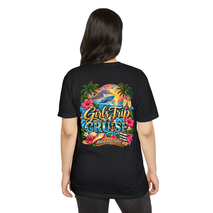 Girls Trip Cruise T-Shirt — Tropical Vacation Graphic Tee