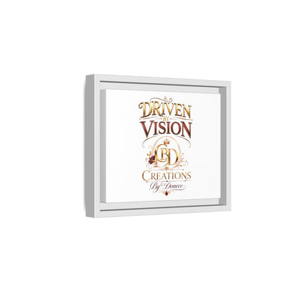 Driven by Vision Framed Canvas Wall Art