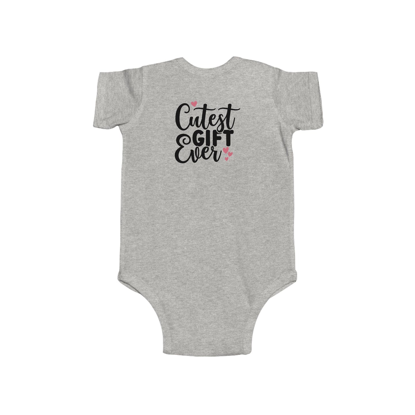 Infant Bodysuit "Cutest Gift Ever" – New Baby Shower & Arrival Onesie