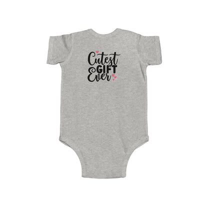 Infant Bodysuit "Cutest Gift Ever" – New Baby Shower & Arrival Onesie