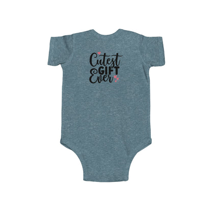 Infant Bodysuit "Cutest Gift Ever" – New Baby Shower & Arrival Onesie