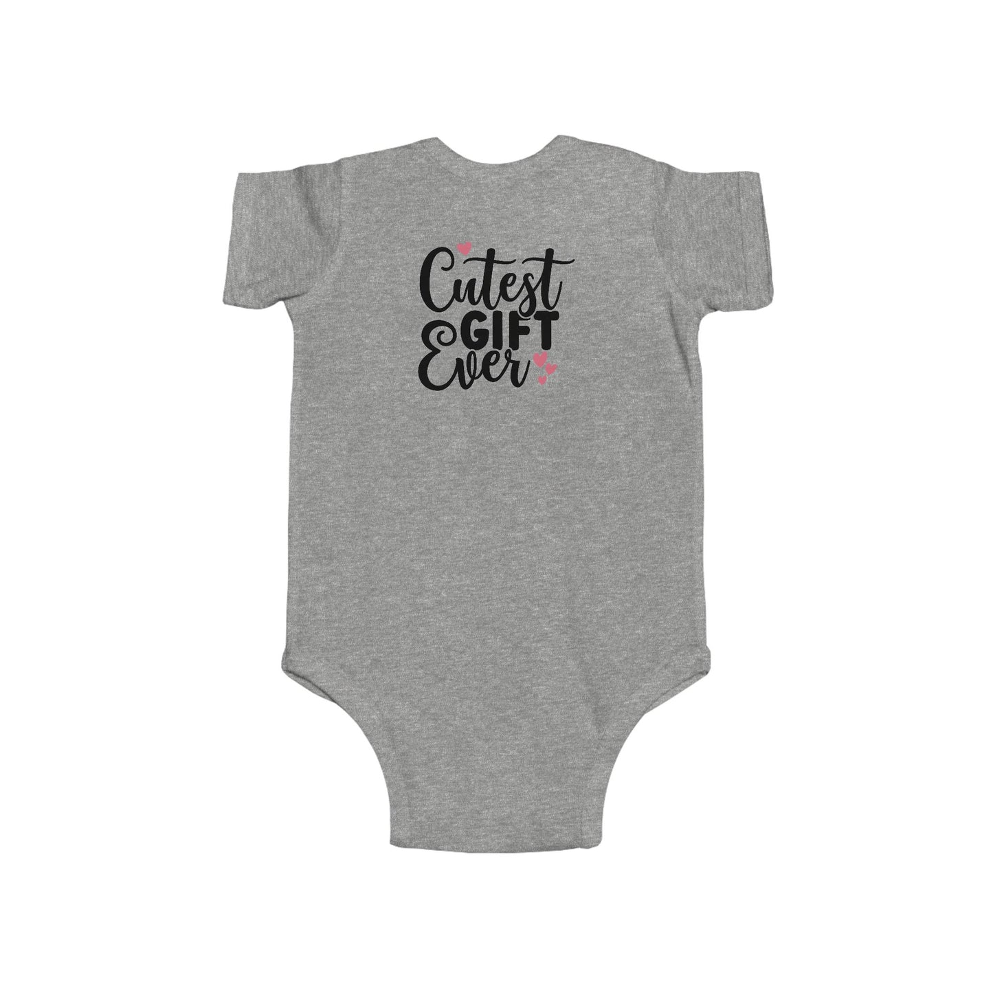 Infant Bodysuit "Cutest Gift Ever" – New Baby Shower & Arrival Onesie