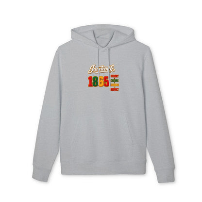 Juneteenth 1865 Hoodie — History, Courage, Resilience, Respect Pullover