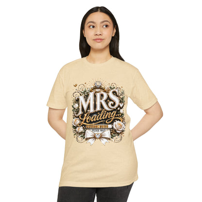 Mrs Loading T-Shirt — Bridal Pregnancy Announcement Tee