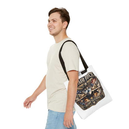 U.S. Air Force "Ready to Strike" Tote Bag