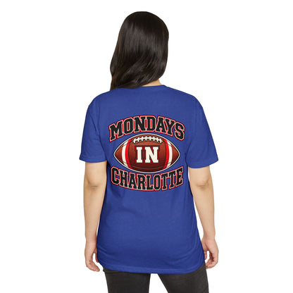Mondays In Charlotte Football T‑Shirt