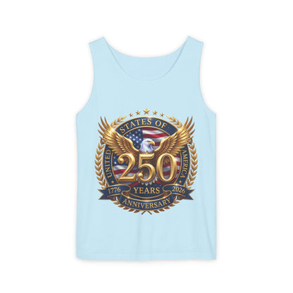 250 Years Anniversary Eagle Tank Top — United States Bicentennial Celebration Tee