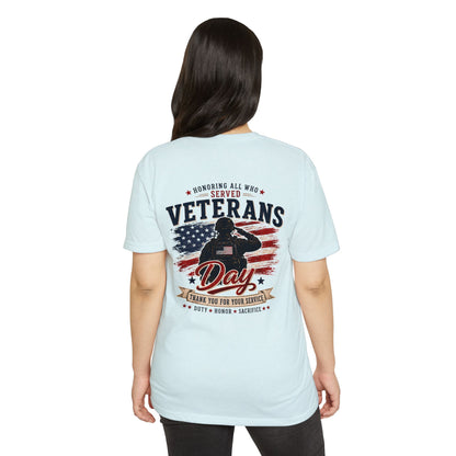 Veterans Day Tribute T-Shirt — Honoring All Who Served