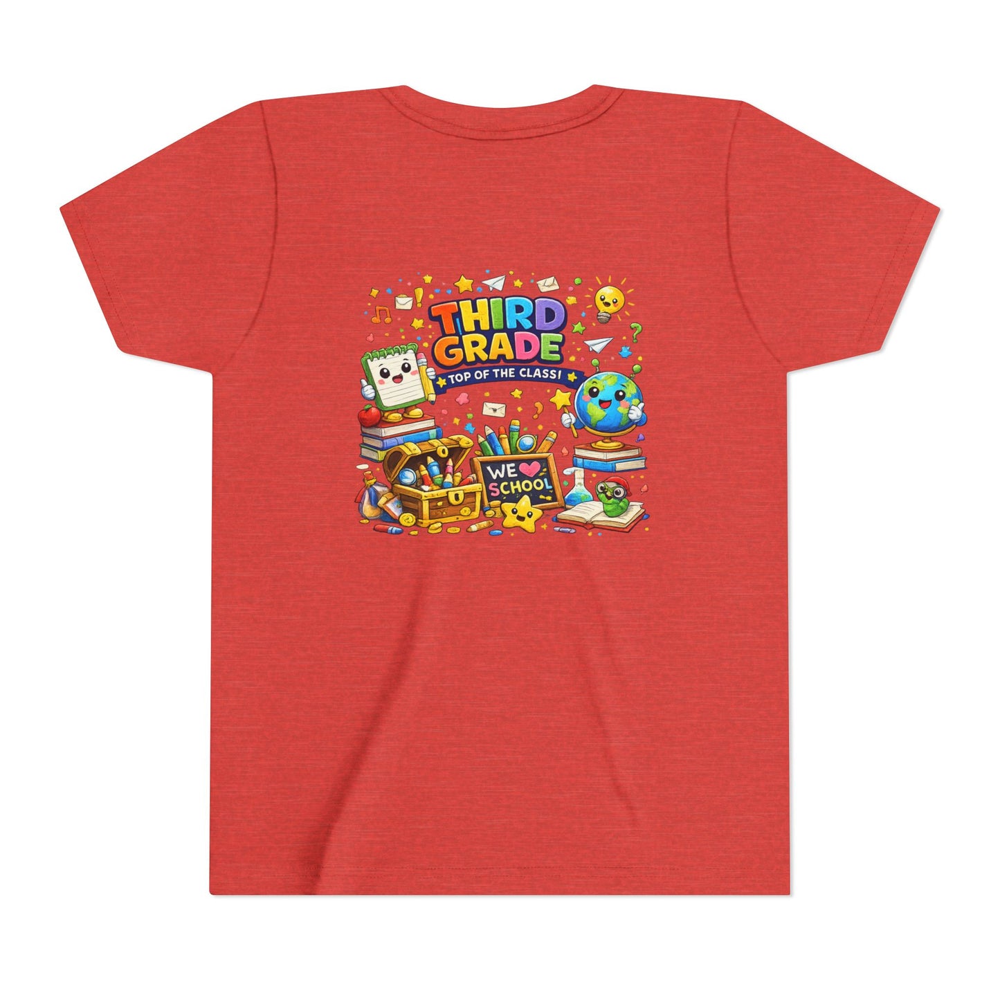Third Grade Kids Tee — "Third Grade Out of the Classroom" Back-to-School Youth Shirt