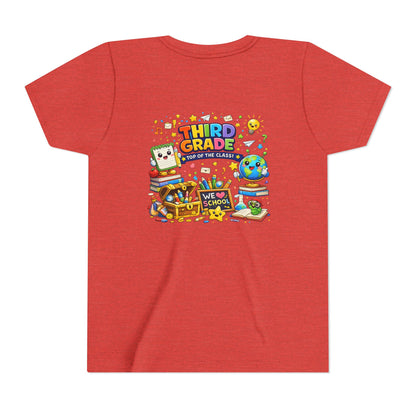 Third Grade Kids Tee — "Third Grade Out of the Classroom" Back-to-School Youth Shirt