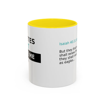 Scripture Coffee Mug — Isaiah 40:31 Inspirational Accent Mug (11/15oz)