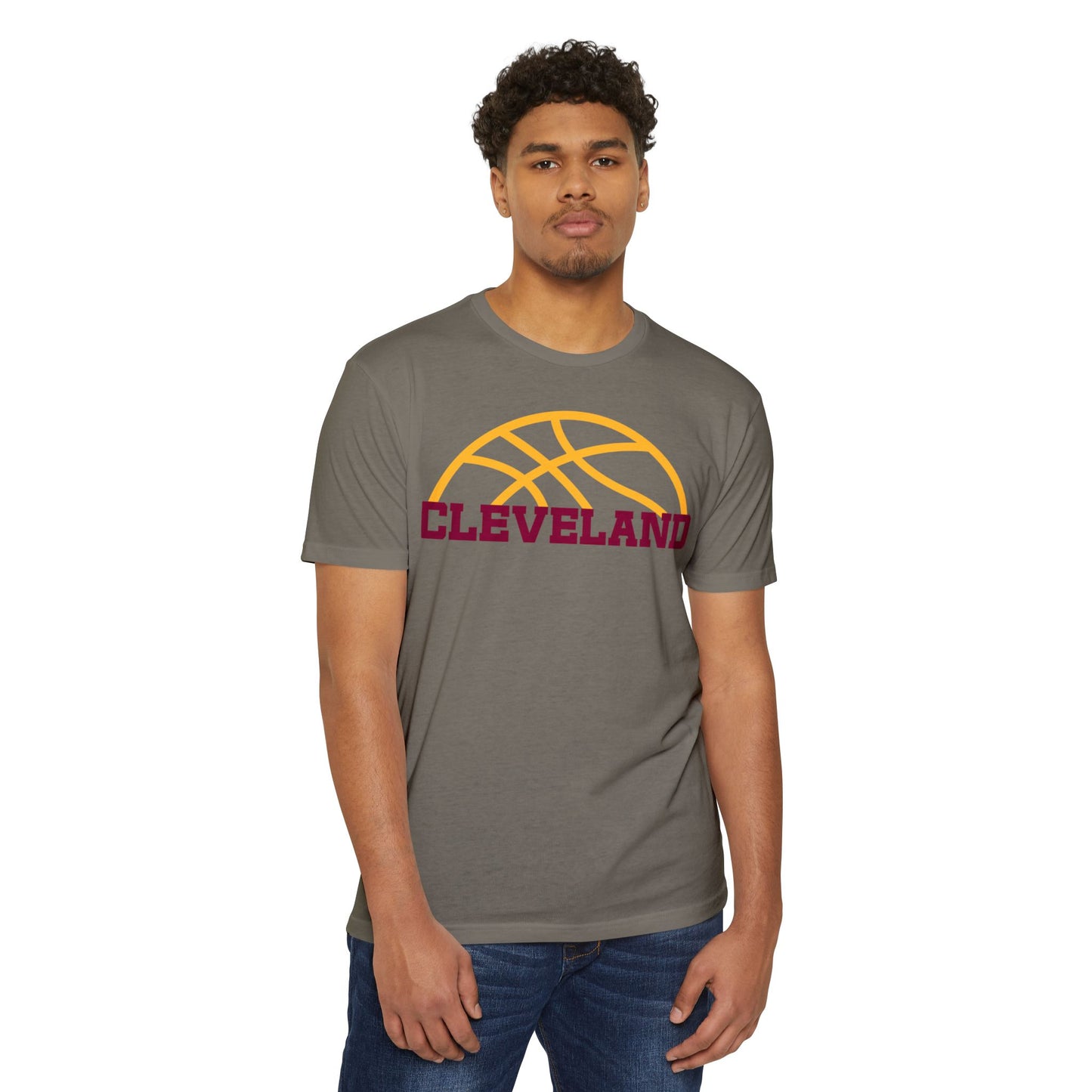 Cleveland  T-Shirt — Retro Hoop Team Tee