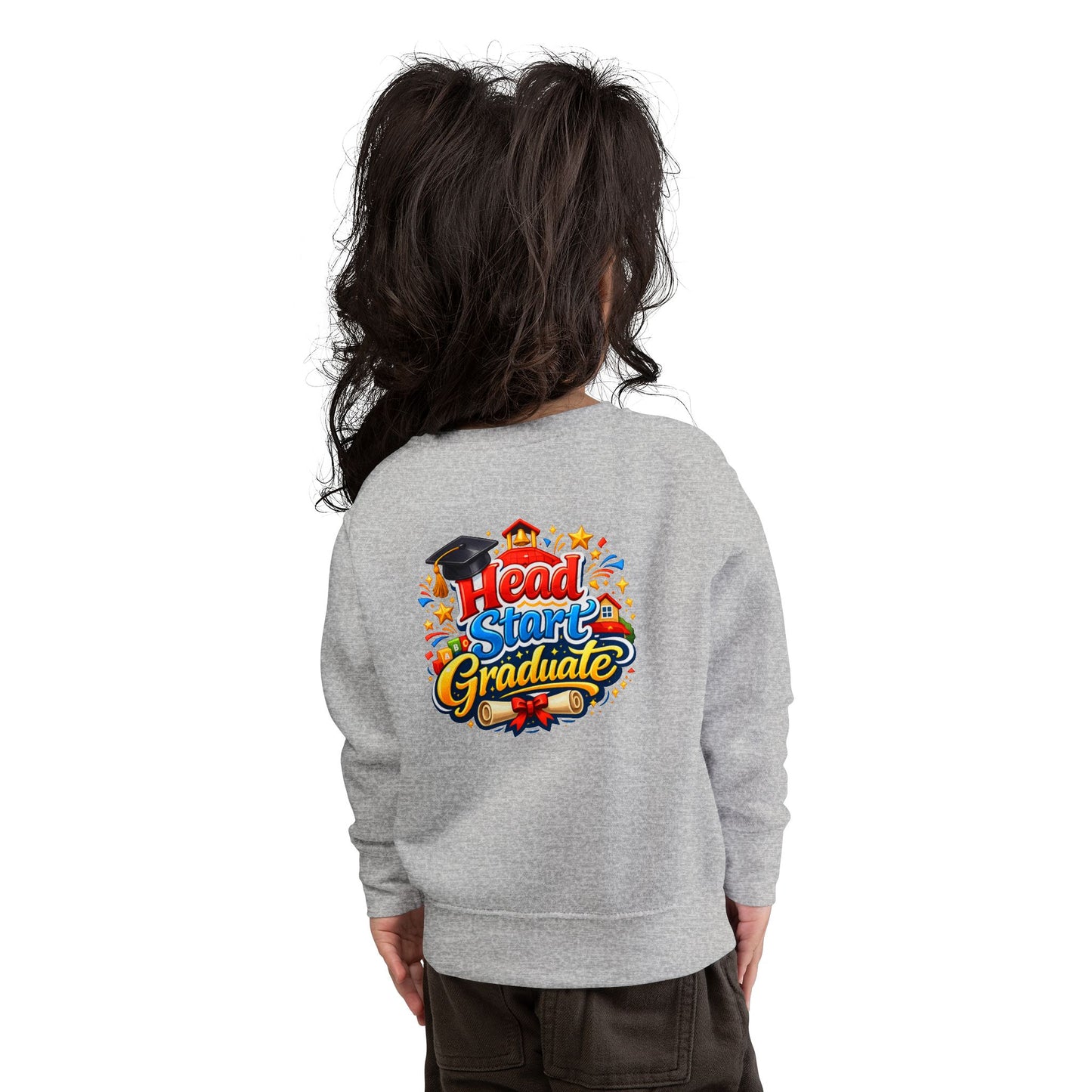 Head Start Graduate Toddler Sweatshirt — Preschool Graduation Crewneck