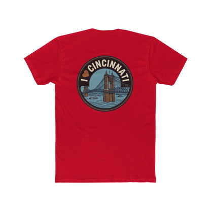I Heart Cincinnati Tee — Cincinnati Skyline Crew T-Shirt