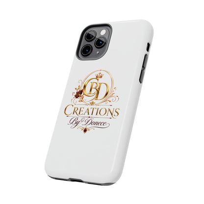 BD Creations By Donece Elegant Logo Tough Phone Case — Protective iPhone Cover