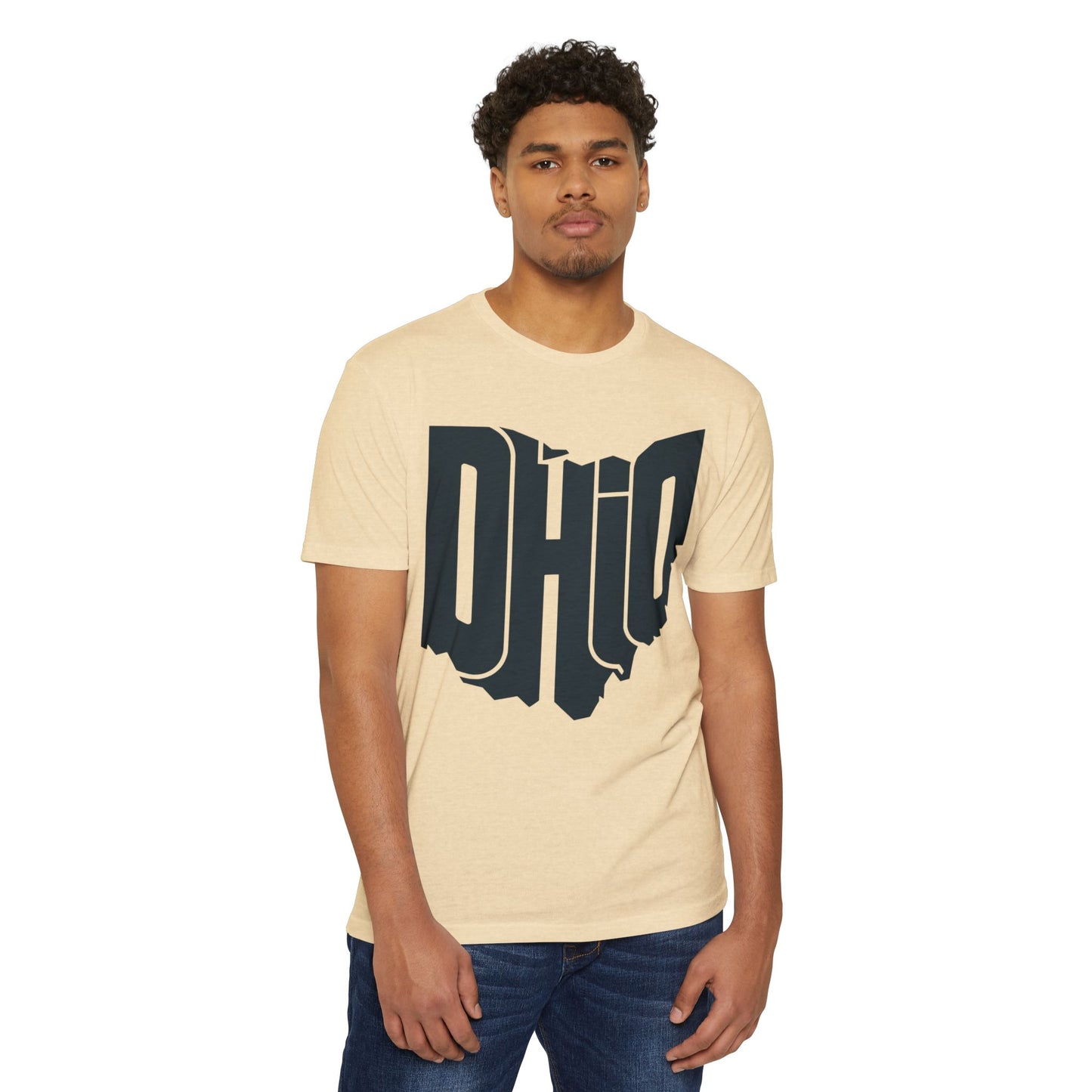 Ohio State Outline T-Shirt — Bold Retro OHIO Graphic Tee