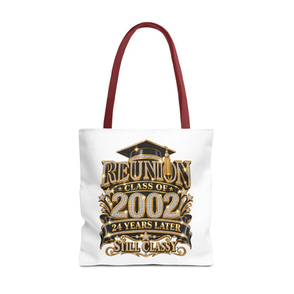 Class of 2002 Reunion Tote Bag — 24 Years Later "Still Classy" Graduation Keepsake