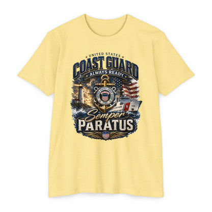 Coast Guard Semper Paratus T-Shirt – U.S. Coast Guard Veteran Tee