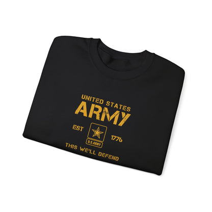 United States Army This We'll Defend Military  Sweatshirt