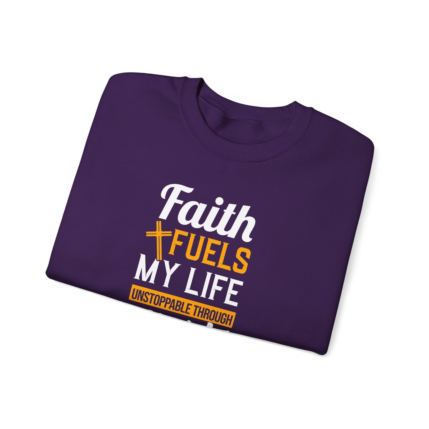 Faith Fuels My Life Christ Sweatshirt