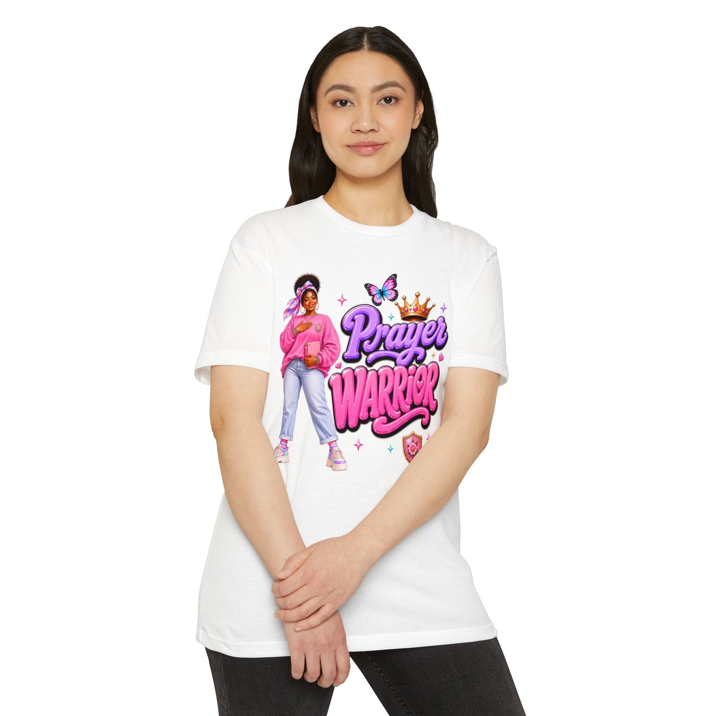 Prayer Warrior T-Shirt — Empowering Faith Graphic Tee