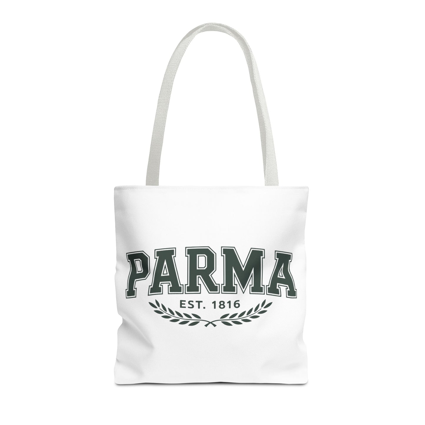 Parma Est. 1816 Tote Bag — Vintage Collegiate Canvas Tote