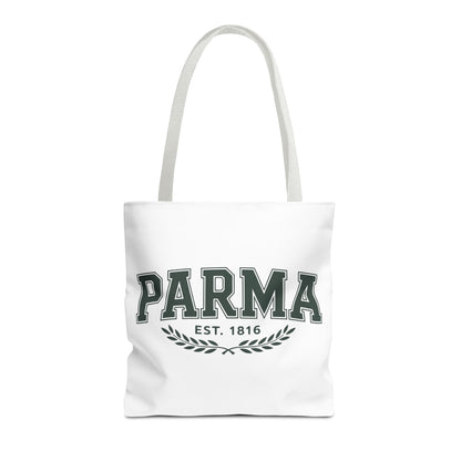 Parma Est. 1816 Tote Bag — Vintage Collegiate Canvas Tote
