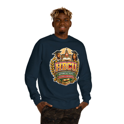HBCU Crest Sweatshirt — Historically Black Colleges & Universities Crewneck