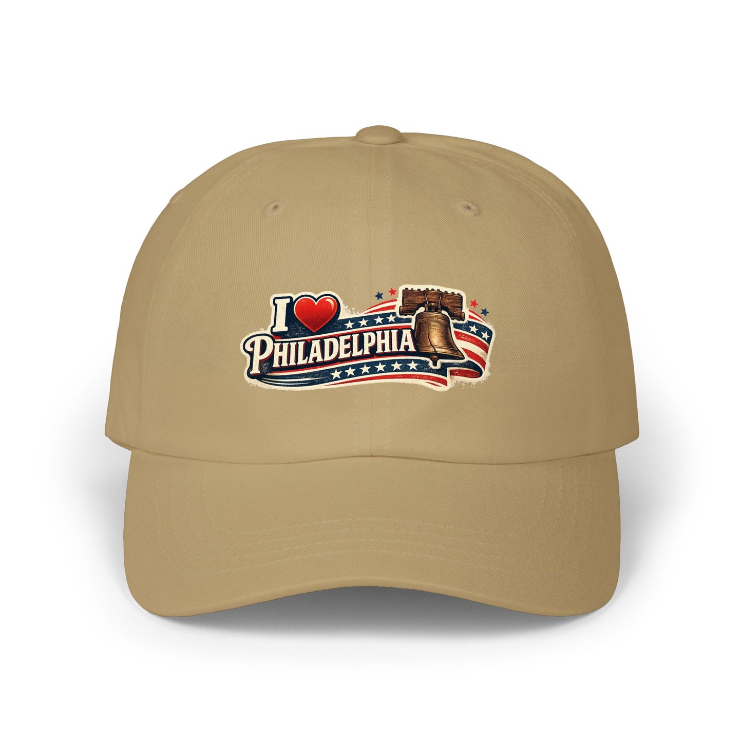 Dad Cap — I  Philadelphia Liberty Bell Embroidered Hat