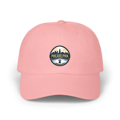 Philadelphia Skyline Dad Cap - Classic Embroidered Philly Hat