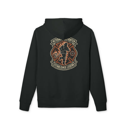 Veteran Fighter Hoodie – Established Legend Retro Firefighter Design