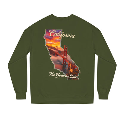 California Golden State Sweatshirt — Golden Gate Sunset Crew
