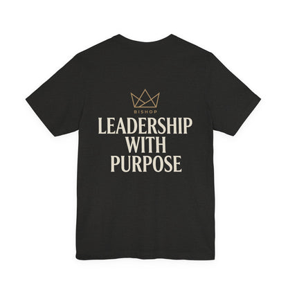 Leadership With Purpose Tee — Inspirational Crown Graphic T-Shirt