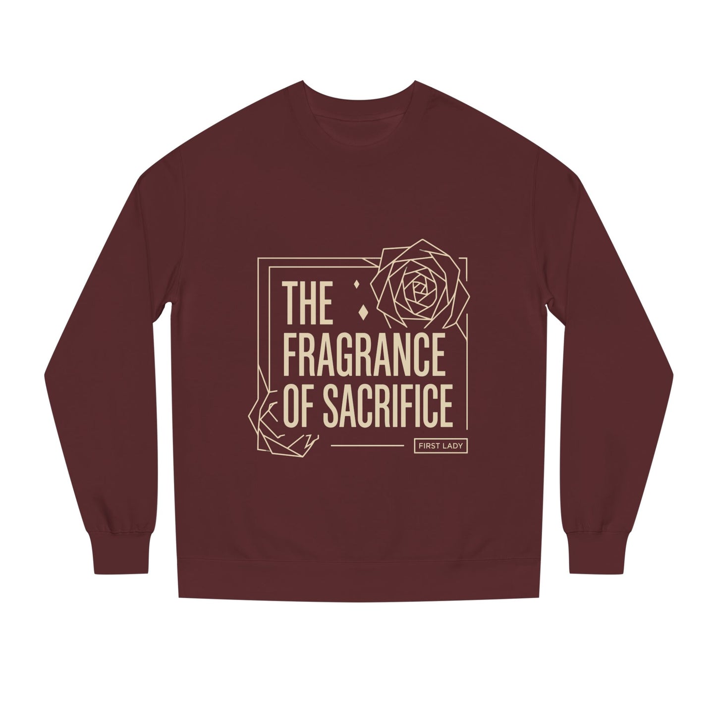 The Fragrance of Sacrifice Sweatshirt — Floral Graphic Crewneck
