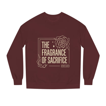 The Fragrance of Sacrifice Sweatshirt — Floral Graphic Crewneck
