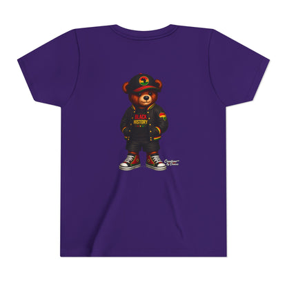 Kids 'Black History' Streetwear Bear Tee