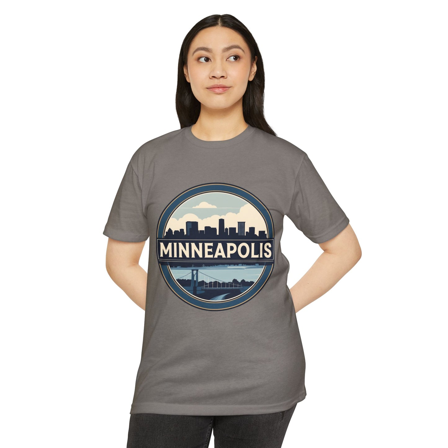 Minneapolis Skyline Tee — Retro Cityscape T-Shirt