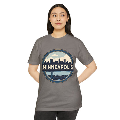 Minneapolis Skyline Tee — Retro Cityscape T-Shirt