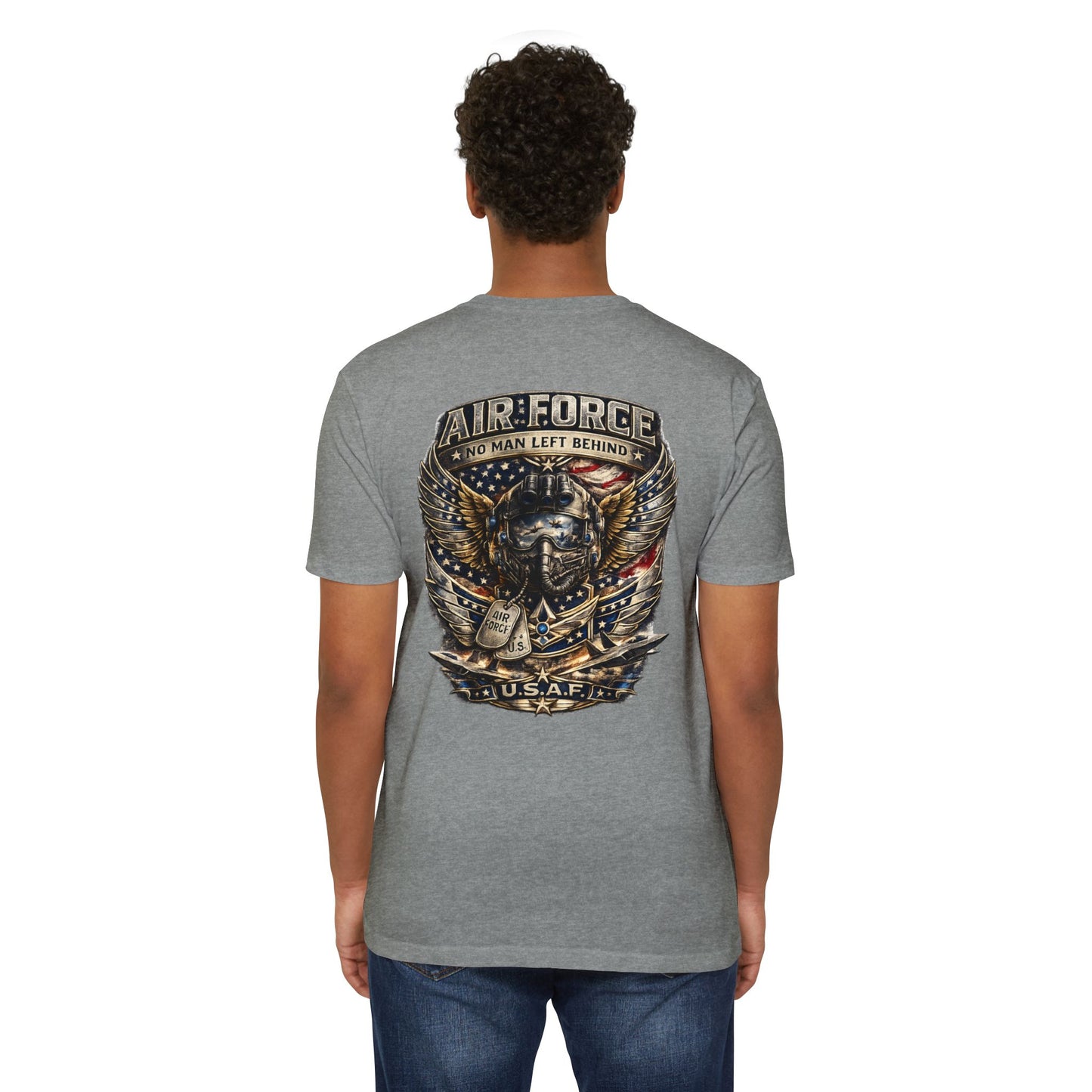 Air Force "No Man Left Behind" Graphic T-Shirt