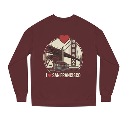 San Francisco Sweatshirt – I  San Francisco Golden Gate Bridge Crewneck