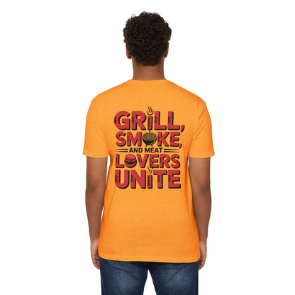 Grill, Smoke and Meat Lovers Unite T-Shirt