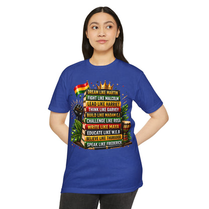 Inspirational Black History Leaders Graphic T-Shirt