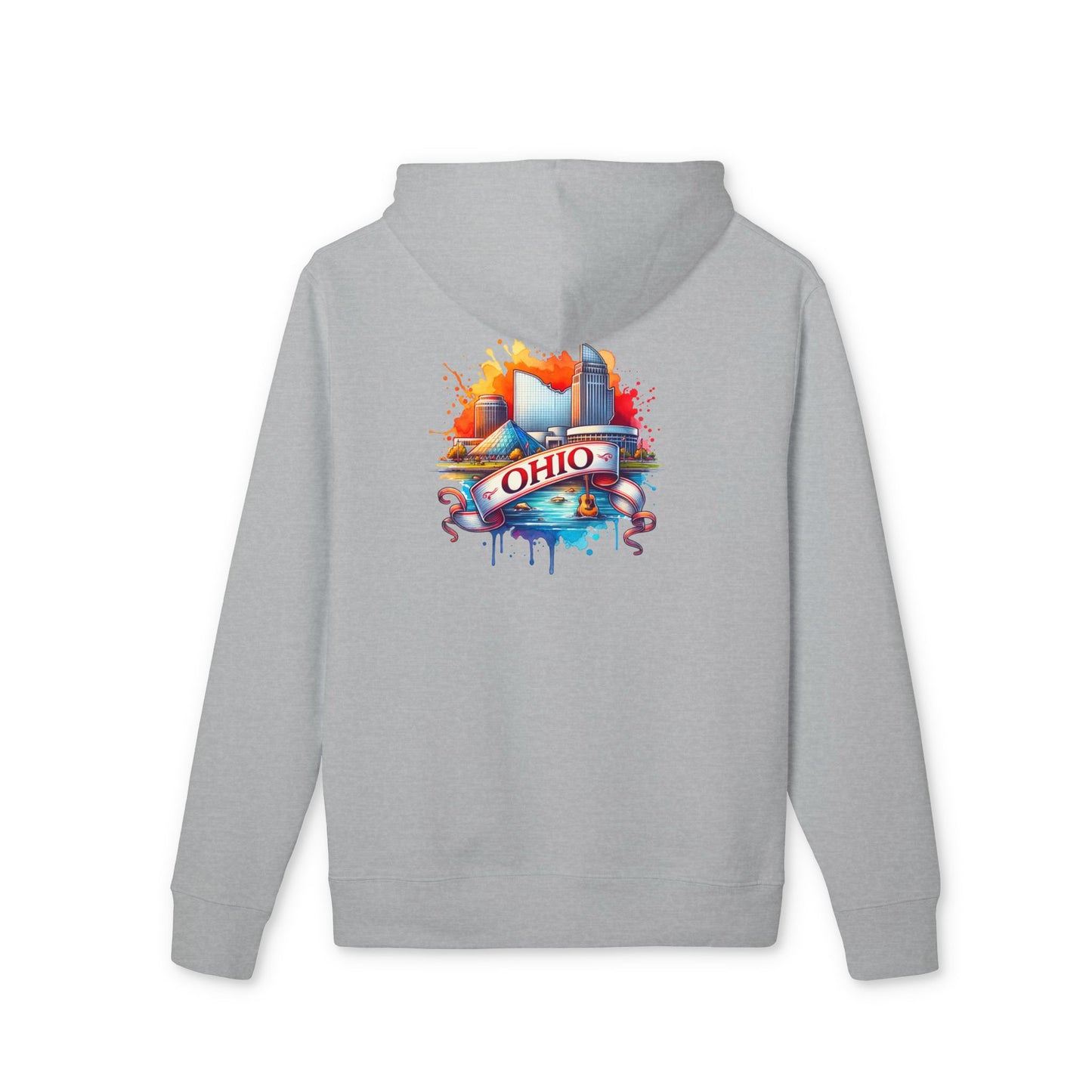 Ohio Skyline Hoodie — Colorful State Pride Pullover