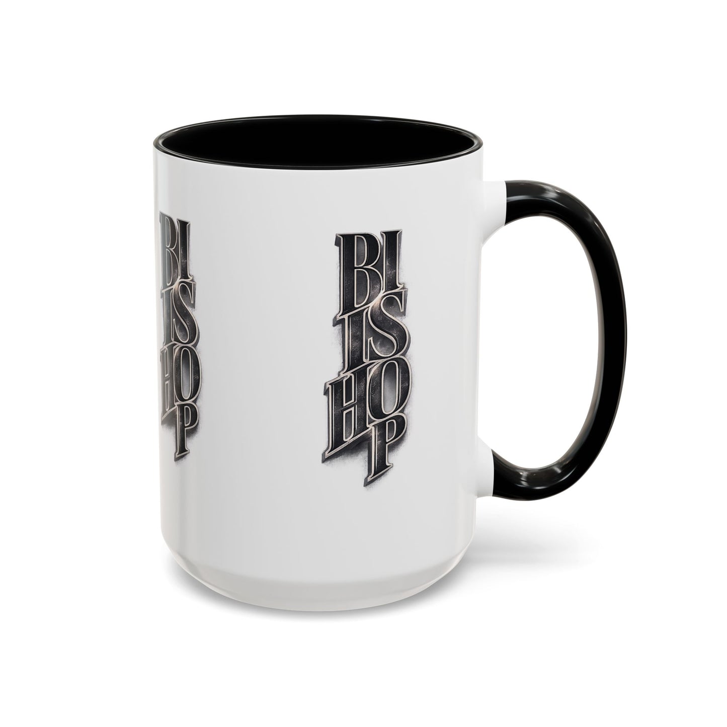 Bishop Vertical Logo Accent Coffee Mug — 11/15oz