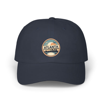 Atlanta Skyline Dad Cap — Retro Patch Baseball Hat