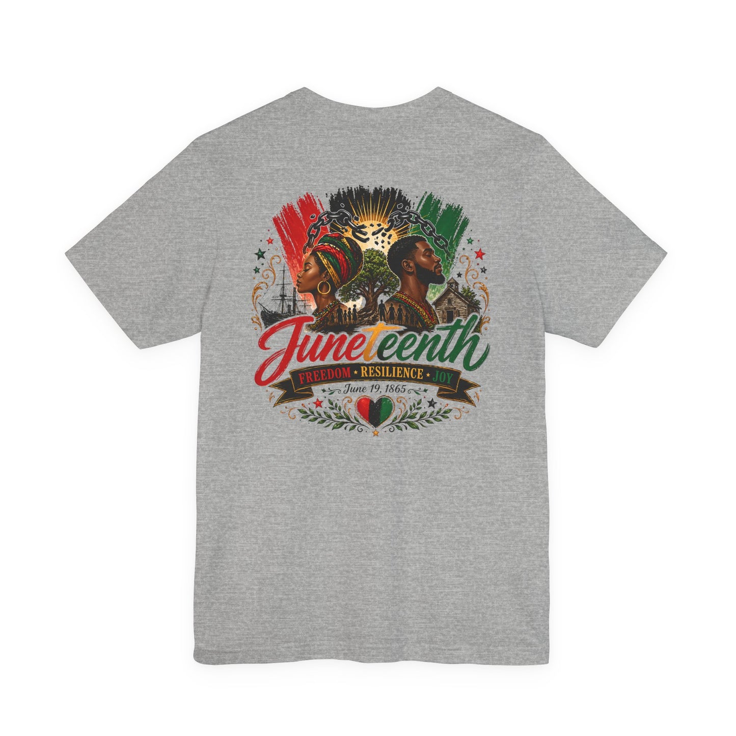 Juneteenth Celebration Tee — Freedom Resilience Juneteenth Graphic Shirt